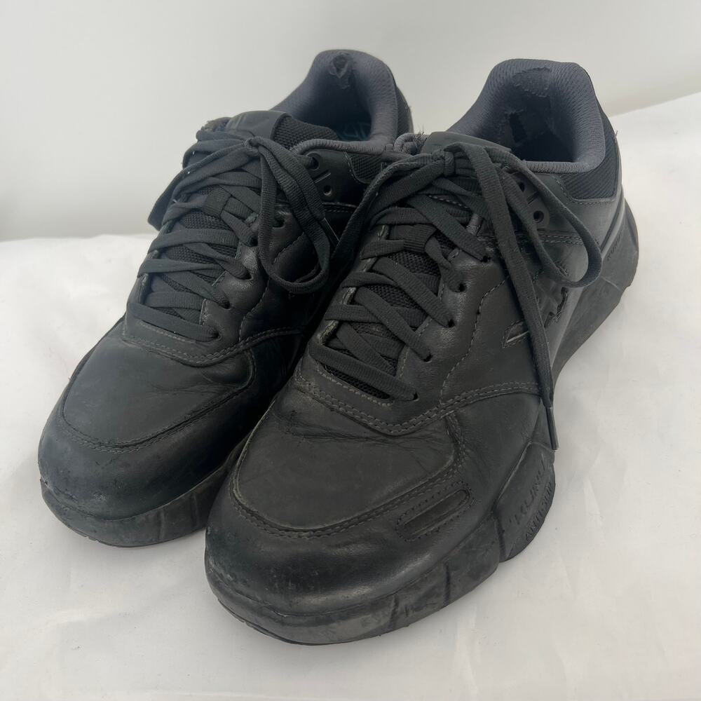 KURU Women's Black Anti Slip Work Shoes Sneakers 10.5  Regulation Casual Utility